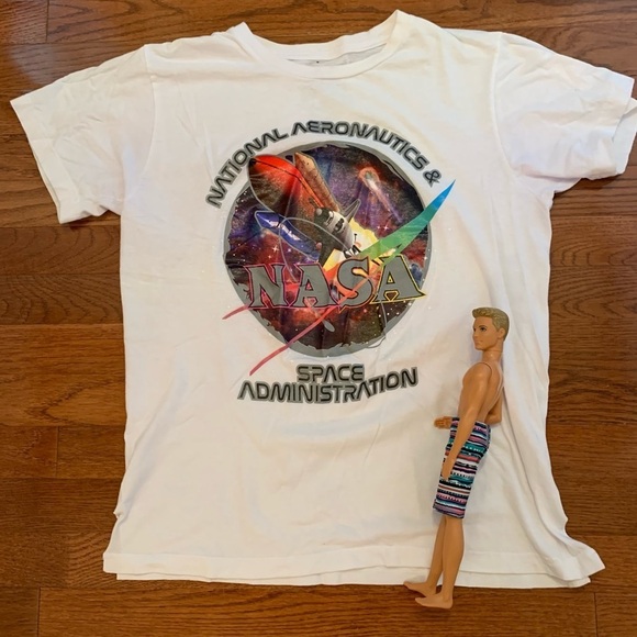 Akademiks Other - MENS NASA WHITE SHIRT AKADEMIKS COLOR SPACE HOUSTON MEDIUM